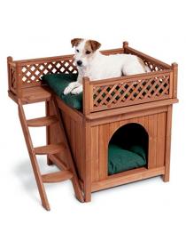 SACRONS Products Wood Pet Home- Room With A View