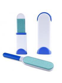 SACRONS Pet Hair Remover, Fur & Lint Remover with Self-Cleaning Base Double-Sided Brush