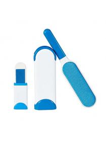 SACRONS  Pet Hair Remover, Fur Removal with Self-Clean Base Double-Sided Brush Removes Dog Cat Hair from Clothes Furnitu